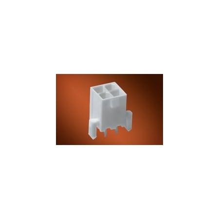 Molex MF+ HCS VERT HDR DR 4CKT V-2 PEG TIN 46015-0407